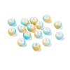 Opaque Spray Painted Glass Beads X1-GLAA-G118-01-2
