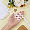 DICOSMETIC 26 Yards Polyester Wave Bending Fringe Trim DIY-DC0002-42A-3