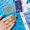 SUNNYCLUE 30Pcs Electroplated Alloy Charms FIND-SC0012-41-3