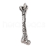 Tibetan Style Alloy Pendants FIND-B040-11AS-1