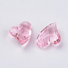 Transparent Acrylic Charms X-MACR-G055-11mm-26X-2