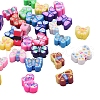 Handmade Polymer Clay Beads CLAY-CJ0001-17-1