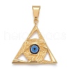 304 Stainless Steel Pendants STAS-K214-11G-1