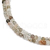 Natural Green Rutilated Quartz Beads Strands G-RM2025-C38-C-4