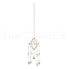 Geometric Metal Suncatchers Wall Hanging Decoration HJEW-G018-01A-G-1