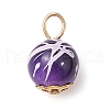 Opaque Drawbench Acrylic Charms PALLOY-JF03323-3