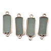 Natural Green Aventurine Links Connectors G-N326-33B-1