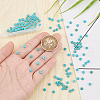 SUNNYCLUE 1 Strand Natural Howlite Beads Strands TURQ-SC0001-26A-3