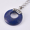 Natural Lapis Lazuli Keychain KEYC-P041-D12-4