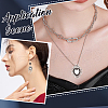 SUNNYCLUE 60Pcs Tibetan Style Alloy Pendants TIBEP-SC0002-88-5