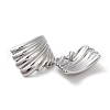 304 Stainless Steel Stud Earrings for Women EJEW-L272-032P-01-2