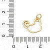 Brass Charms KK-S527-19G-3