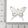 304 Stainless Steel Pendants STAS-M067-02P-3