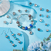 Ocean Theme Tibetan Style Alloy European Beads FIND-WH0114-97AS-5