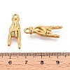 304 Stainless Steel Pendants STAS-T065-21B-G-3