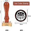 Olycraft 1Pc Brass Stamp Head DIY-OC0008-39D-2