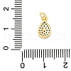 Brass Micro Pave Cubic Zirconia Pendants KK-U056-09G-3
