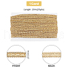 Metallic Polyester Ribbon OCOR-WH0064-61-4