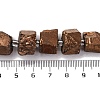 Electroplated Natural Quartz Beads Strands G-G767-02-15-2