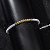 Polyester Cord Braided Bead Bracelets for Women BJEW-L698-01G-14-1