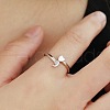 My Story Isn't Over Yet S925 Sterling Silver Cuff Rings FS-WG298CC-01-2