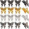 SUNNYCLUE 40Pcs 4 Colors Alloy Beads FIND-SC0011-90A-1