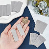 Olycraft 30Pcs 304 Stainless Steel Cabochons STAS-OC0001-33-3