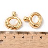Brass Pave Shell Pendants KK-M270-46G-3