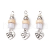 Tibetan Style Alloy Pendants PALLOY-JF03967-02-1