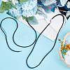 Beebeecraft 3Pcs Spandex Cord Necklace Makings MAK-BBC0001-13-4