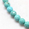 Natural Howlite Round Beads Strands TURQ-L017-6mm-01B-2