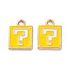 Alloy Enamel Charms ENAM-Q001-08G-01-1