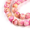 Baking Painted Glass Beads Strands X1-DGLA-N003-8mm-A01-4