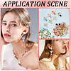 SUNNYCLUE 120Pcs 6 Colors Zinc Alloy Beads FIND-SC0011-82-5