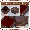 Wood Medal Storage Magnetic Boxes CON-WH0088-94A-01-4