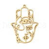 304 Stainless Steel Pendants STAS-G355-01G-1