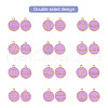 Craftdady 9 Sets 9 Colors Alloy Enamel Pendants ENAM-CD0001-11-11