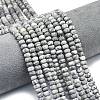 Natural Map Stone Beads Strands G-P575-A22-6x4mm-01-1