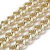 Oxidation Aluminum Diamond Cut Faceted Curb Chains CHA-H001-01KCG-1