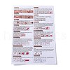 DIY Lotus Pattern Embroidery Starter Kit DIY-C038-07-5