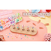 30G 6 Colors Handmade Polymer Clay Cabochons CLAY-TA0001-17-19