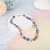 Craftdady 150Pcs 15 Colors Transparent Glass Beads GLAA-CD0001-09-12