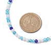 Electroplate Glass Beaded Necklaces NJEW-JN04853-3