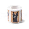 200Pcs Roll Dog Stickers DIY-U008-08B-4