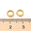 Brass European Beads KK-A254-14G-2