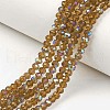 Electroplate Glass Beads Strands EGLA-A034-T3mm-L10-1