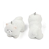 Flocky Resin Pendants FIND-A052-07J-2