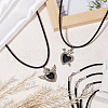 SUNNYCLUE 10Pcs Braided Leather Cords for Necklace Making NCOR-SC0001-01-4