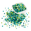 Opaque Glass Round Seed Beads GLAA-TAC0025-07B-02-2