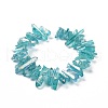 Natural Quartz Crystal Points Beads Strands G-K181-B31-2